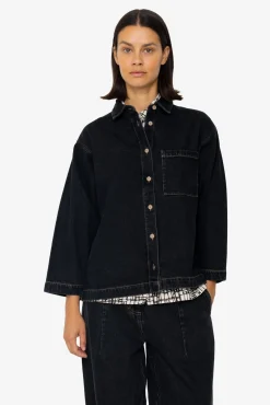 Archive Shirt - Washed Black Denim