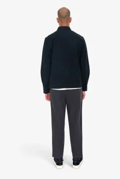 Assembly Jacket - Black Cotton Linen