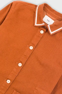 Assembly Jacket - Dark Ginger Twill