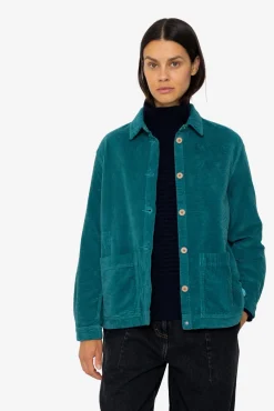 Assembly Jacket - Dark Teal Directional Cord