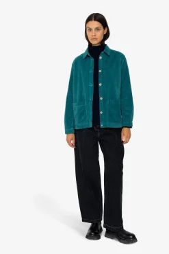 Assembly Jacket - Dark Teal Directional Cord