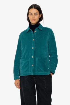Assembly Jacket - Dark Teal Directional Cord
