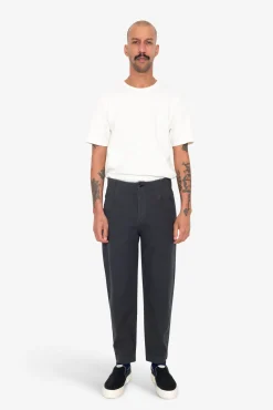 Assembly Pant - Soft Black Cotton Linen