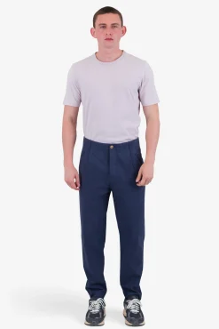 Assembly Pant - Soft Navy Cotton Linen