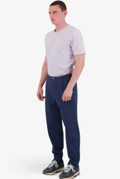 Assembly Pant - Soft Navy Cotton Linen