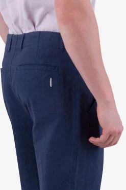 Assembly Pant - Soft Navy Cotton Linen