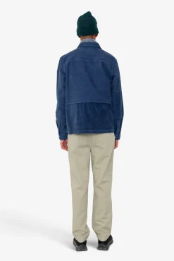 Assembly Worker Jacket - Soft Blue Cord Mix