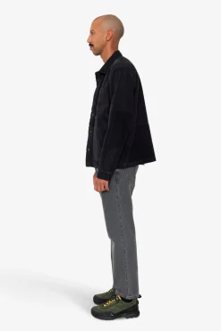 Assembly Worker Jacket - Soft Black Cord Mix