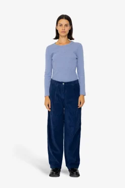 Baggy Trousers - Washed Ink Cord