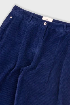 Baggy Trousers - Washed Ink Cord