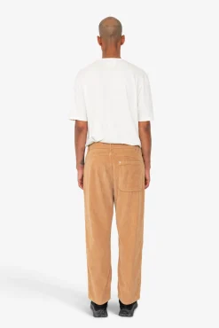 Barrel Leg Trouser - Mink Chunky Cord