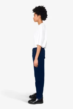 Barrel Trousers - Indigo Twill