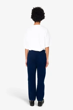 Barrel Trousers - Indigo Twill