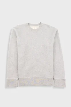 Boxy Sweat - Grey Melange
