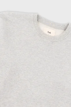 Boxy Sweat - Grey Melange