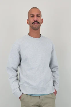 Boxy Sweat - Grey Melange