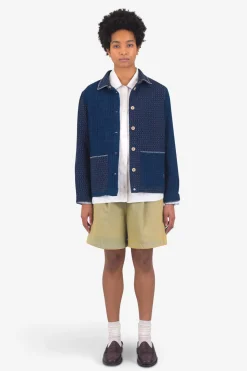 Boyfriend Shorts - Bleached Denim
