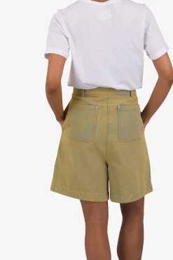 Boyfriend Shorts - Bleached Denim