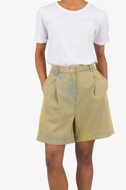 Boyfriend Shorts - Bleached Denim