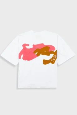 Boyfriend T-Shirt - Graphic White