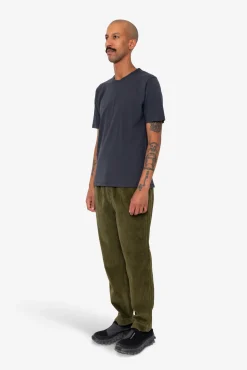Contrast Sleeve T-Shirt - Soft Black