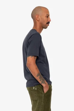 Contrast Sleeve T-Shirt - Soft Black