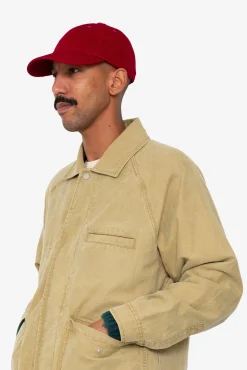 Corduroy Cap - Crimson