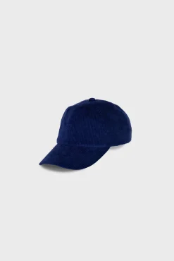Corduroy Cap - Navy