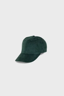 Corduroy Cap - Phthalo Green