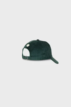 Corduroy Cap - Phthalo Green