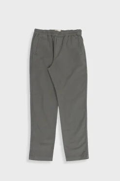 Cotton Linen Trouser - Dark Sage