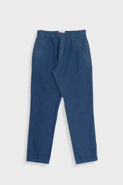 Cotton Linen Trouser - Soft Navy