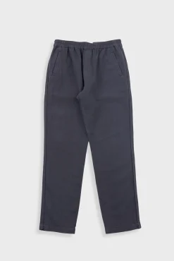 Cotton Linen Trouser - Soft Black