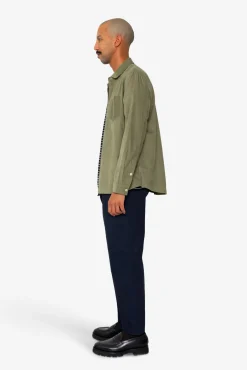 Direction Babycord Shirt - Olive