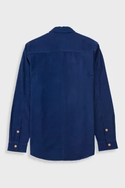 Direction Babycord Shirt - Washed Ink