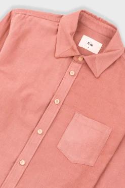 Direction Babycord Shirt - Dusty Pink