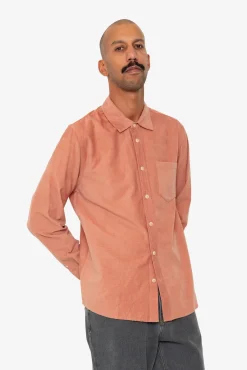 Direction Babycord Shirt - Dusty Pink