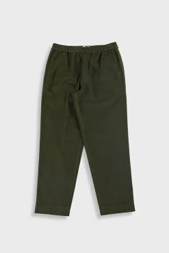 Drawcord Assembly Pant - Dark Olive Moleskin