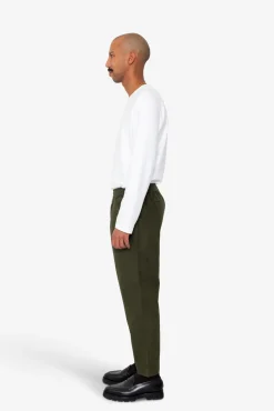 Drawcord Assembly Pant - Dark Olive Moleskin