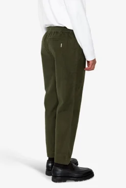 Drawcord Assembly Pant - Dark Olive Moleskin