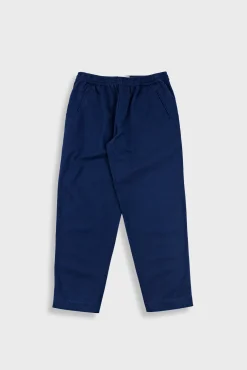 Drawcord Assembly Pant - Deep Navy Brushed Twill