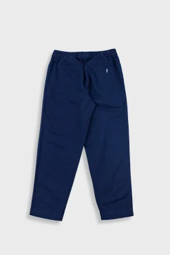 Drawcord Assembly Pant - Deep Navy Brushed Twill