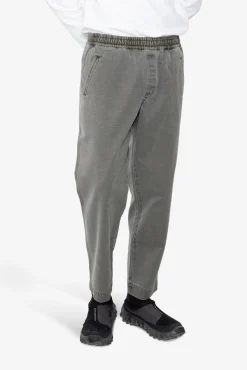 Drawcord Assembly Pant - Olive Slub