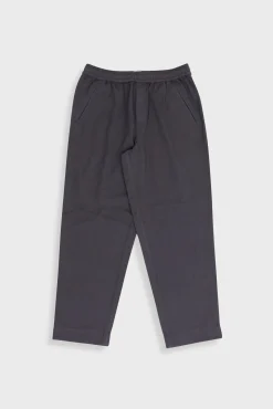 Drawcord Assembly Pant - Soft Black Herringbone
