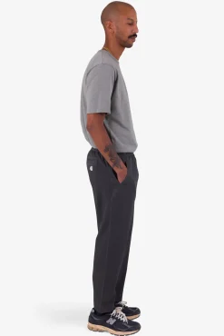 Drawcord Assembly Pant - Soft Black Herringbone