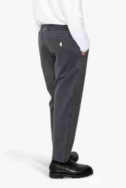 Drawcord Assembly Pant - Soft Black Slub