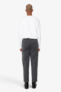 Drawcord Assembly Pant - Soft Black Slub