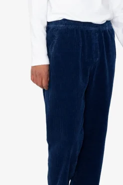 Drawcord Assembly Pant - Washed Indigo Cord