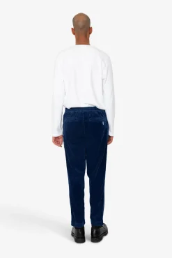 Drawcord Assembly Pant - Washed Indigo Cord