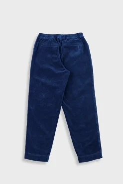 Drawcord Assembly Pant - Washed Indigo Cord